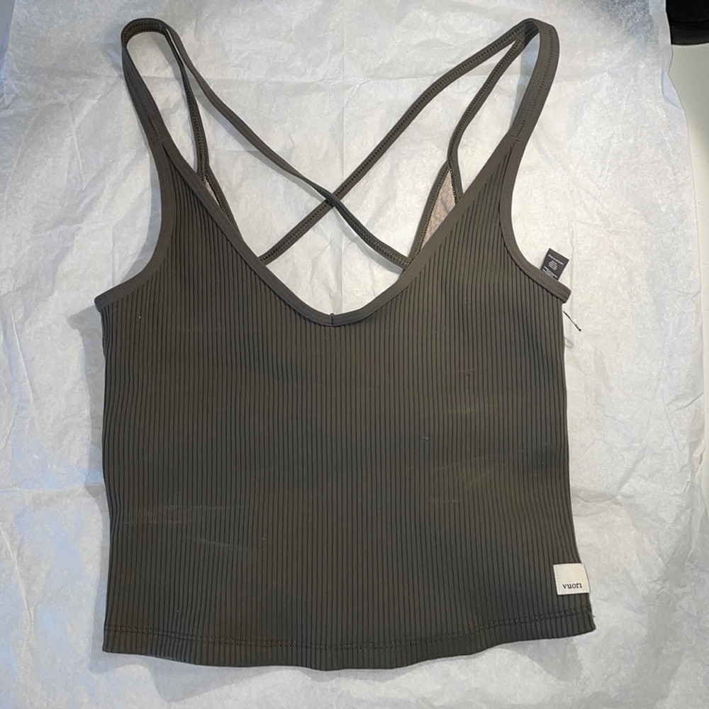 Vuori Rib Crop Tank